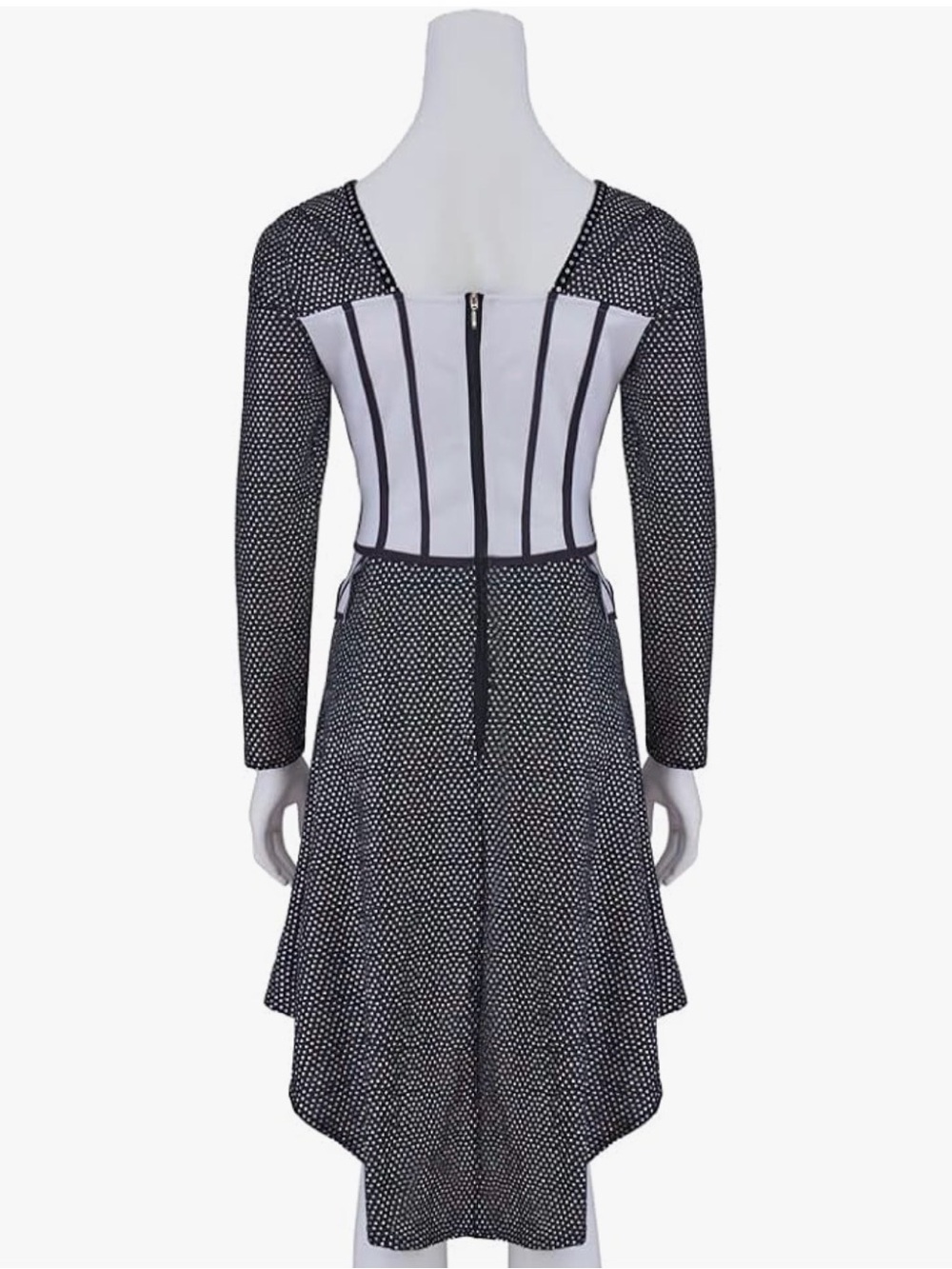 SIX The Broadway Musical Jane Seymour Black and White Corset Dress W/ Microphone - Picture 6 of 9